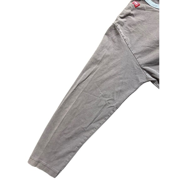 Goo-Coo Monkey Dragon Print Shirt Long Sleeve Grunge Skater Y2K Sz XL - Picture 3 of 12